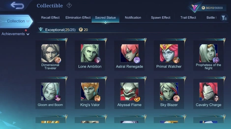 Sammlung im Spiel 2