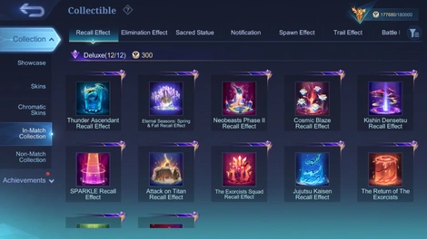 In-Match Collection 1