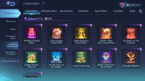 In-Match Collection 1