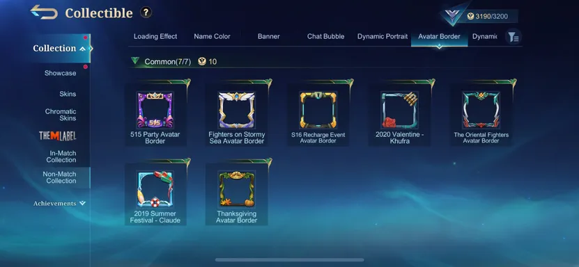 Non-Match Collection 1