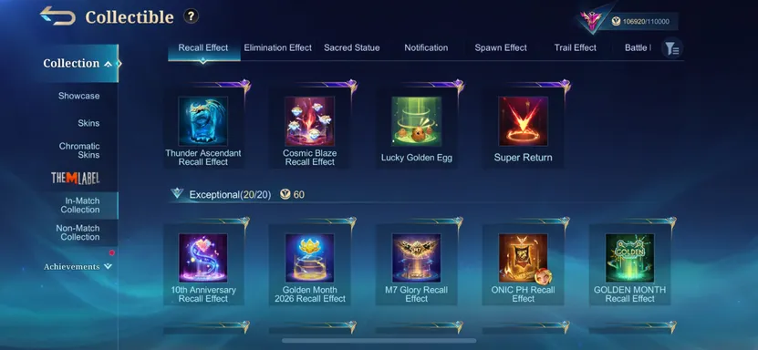 In-Match Collection 2