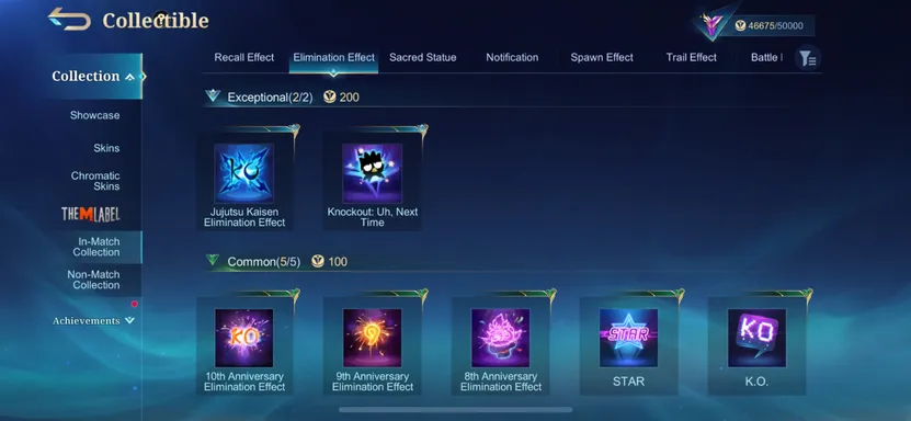 In-Match Collection 2