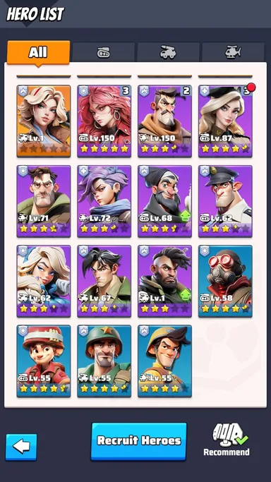 Hero List 3