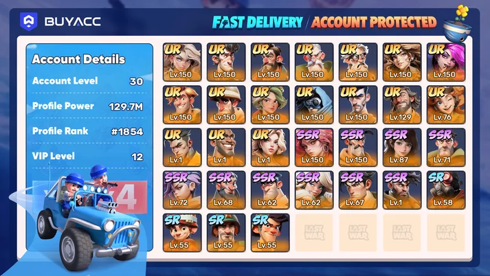 Last war account S3